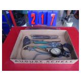 Flat of tools. As shown.
