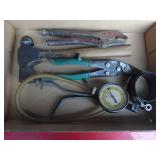 Flat of tools. As shown.