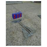 Small river anchor. As shown.