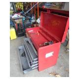 5 drawer tool box. With misc. As shown.