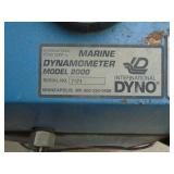 Marine dyno meter with hydraulic pump to measure torque. As shown.