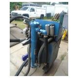 Marine dyno meter with hydraulic pump to measure torque. As shown.