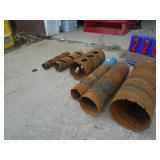 Assortment of large core bits. As shown.