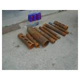 Assortment of large core bits. As shown.