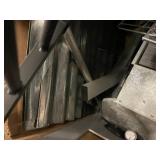 ULINE H-1363 Convertible Hand Truck (broken) & Metal Scrap Mixed Lot