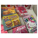 Mixed Lot: Party Supplies, Kids Books & Toys