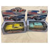 Road Champs Collectibles 1969 Dodge Daytona & 1949 Ford Woody (Lot of 2)