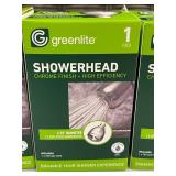 Greenlite High Efficiency Fixed Showerheads (Lot of 5)