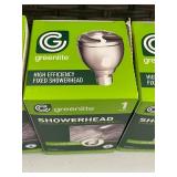 Greenlite High Efficiency Fixed Showerheads (Lot of 5)