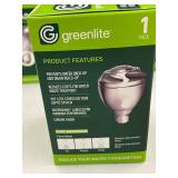 Greenlite High Efficiency Fixed Showerheads (Lot of 5)