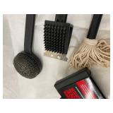 Box K - Backyard Grill BBQ Cleaning Tools Mixed Lot
