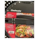 shelves - Chefmate Grill Topper, Skillet & Expandable Basket 3-piece Mixed Lot