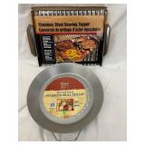Box L - World Market Grill Skillet & Mr. Bar-B-Q Searing Topper Mixed Lot