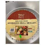 Box L - World Market Grill Skillet & Mr. Bar-B-Q Searing Topper Mixed Lot