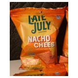 FL 5 - Late July Nacho Cheese Tortilla Chips 2 Oz (Lot of 6)