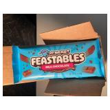 NY 2 - MrBeast Feastables Milk Chocolate 10-Bar Box 21 Oz