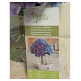 NEW NEARLY NATURAL BLUE HYDRANGEA ARRANGEMENT