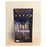 NEW GLOBE DUAL-OUTLET OUTDOOR SCONCE
