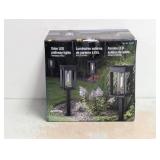 NEW NATURALLY SOLAR SOLAR LED PATHWAY LIGHTS VINTAGE STYLE