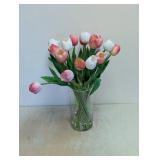 NEW NEARLY NATURAL ARTIFICIAL TULIP ARRANGEMENT