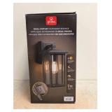 NEW GLOBE DUAL-OUTLET OUTDOOR SCONCE
