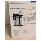 NEW LUTEC CRAFTSMAN STYLE OUTDOOR LED WALL LANTERN