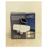 LUTEC MOTION ACTIVATED SOLAR SECURITY LED LIGHT 3000 LUMENS