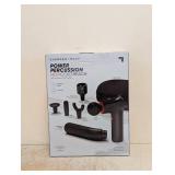 SHARPER IMAGE POWER PERCUSSION HOT + COLD REACH PERCUSSION MASSAGER