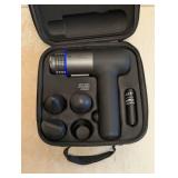 SHARPER IMAGE POWER PERCUSSION HOT + COLD REACH PERCUSSION MASSAGER