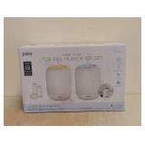 PURE ENRICHMENT HUME SENSE TOP FILL HUMIDIFIER SET 2PK