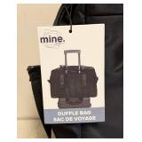 MINE MY TAGALONGS DUFFEL BAG BLACK