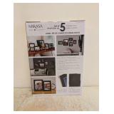 MIKASA HOME ACCENTS ENAMEL FRAMES 5PK BLACK
