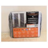 SUN BLK TOTAL BLACKOUT PANEL PAIR GRAY