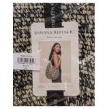 BANANA REPUBLIC RAFFIA TOTE BAG