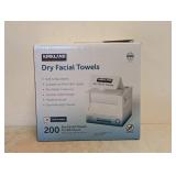 KIRKLAND SIGNATURE DRY FACIAL TOWELS 200CT.
