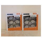 (2) NEW FOSTER GRANT +1.25 READING GLASSES 3PK