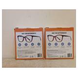 (2) NEW FOSTER GRANT +1.25 READING GLASSES 3PK