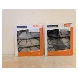 (2) NEW FOSTER GRANT +1.25 READING GLASSES 3PK