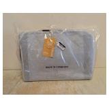 NEW SONIA KASHUK FOLDOVER MAKEUP BAG BLUE
