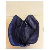 NEW SONIA KASHUK FOLDOVER MAKEUP BAG BLUE