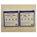 (2) NEW FOSTER GRANT +2.50 READING GLASSES 3PK