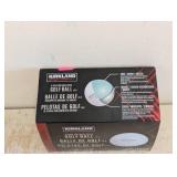 NEW KIRKLAND SIGNATURE 3PC. URETHANE COVER GOLF BALLS 24PK