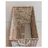 NEW MESA INSPIRED LIVING RECTANGULAR WOVEN BASKET