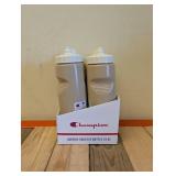 NEW CHAMPION QUENCH SQUEEZE BOTTLE 24OZ. 4PK. IRISH CREAM/COTTON