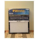 NEW 3M FILTRETE 2500 20x24x1 FILTERS 4PK.