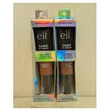 (2) NEW E.L.F. CAMO CC CREAM BROAD SPECTRUM SPF30 SUNSCREEN -DEEP 560 C-