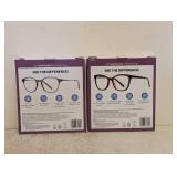 (2) NEW FOSTER GRANT +1.50 READING GLASSES 3PK