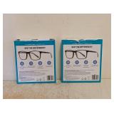(2) NEW FOSTER GRANT +1.75 READING GLASSES 3PK