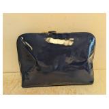 NEW SONIA KASHUK FOLDOVER MAKEUP BAG BLUE