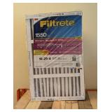 NEW 3M FILTRETE 1550 16x25x4 FILTERS 2PK.